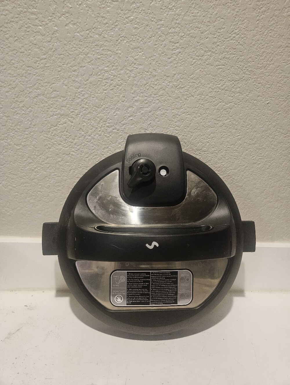 Instant Pot IP-DUO60 V2 V3 6 qt Pressure Cooker Replacement LID w/ Gasket Only